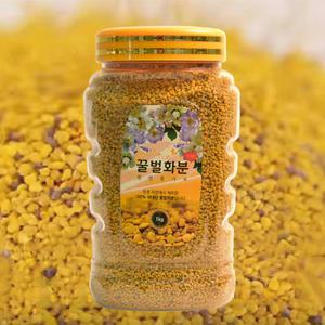 국산 자연밀원 벌화분 도토리 다래 1kg 500g 먹는 꽃가루