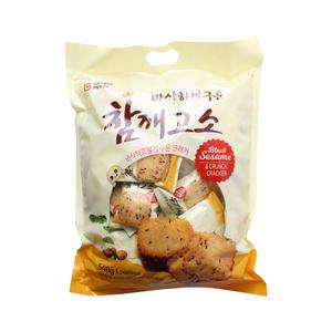 참깨고소 x2봉/참깨과자 대용량  할머니 어르신 아기 간식 옛날 곡물과자