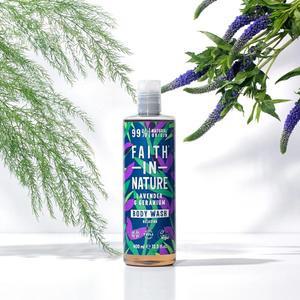 [페이스인네이처][비건인증]라벤더 제라늄 약산성 바디워시 400ml