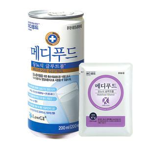 메디푸드 글루트롤/혈당 환자용/균형 영양식/200ml*30캔/47g*30포/식사대용식/환자/액상/환자식