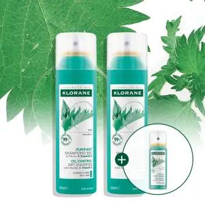 (20% 쿠.폰) 네틀 노세범 드라이 샴푸 150ml 2개 (+네틀 드샴 50ml)