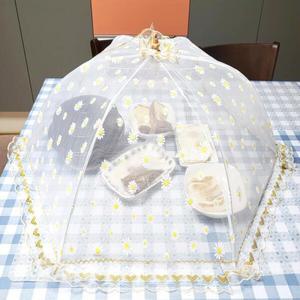 [아트박스]/굿즈하우스 레이스 플라워 원터치 밥상덮개 밥상보 상커버