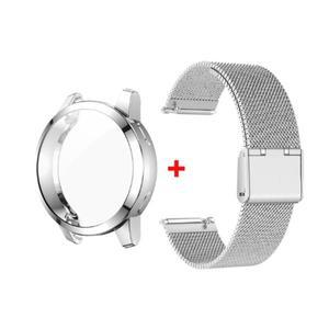 삼성 호환 갤럭시 워치 6 5 4 44mm 40mm 스트랩 스테인레스 스틸 팔찌 갤럭시 워치 4 6 클래식 42mm 46mm 4