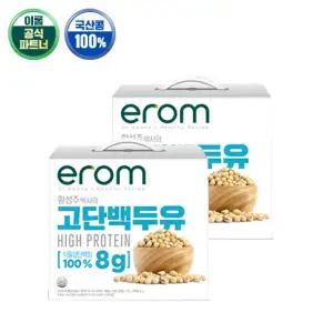 이롬황성주 고단백두유 190ml x 40팩