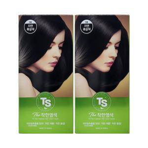 TS 착한 염색 120g 5호 자연흑갈색 2개 S1