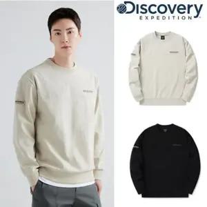 [디스커버리](광주신세계)[정상가99,000원] 24S 공용 우븐 하이브리드 맨투맨 DMMT39041