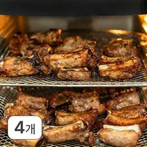 [숨바고기]한입쏙 시즈닝 쪽갈비 550g*4팩