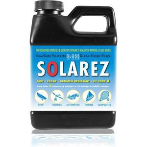 SOLAREZ 솔라레즈 듀얼 큐어 폴리 광택 레진 서핑보드 수리 보트 배