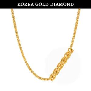 갤러리아 순금 목걸이 24k 로프 체인 18.75g