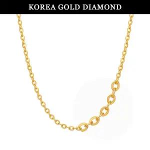 갤러리아 순금 목걸이 24k 금 여자 모줄 체인 7.5g