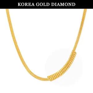 갤러리아 순금 목걸이 24k 금 여자 뉴맵시 체인 11.25g