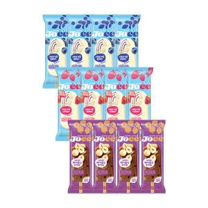 조이 그릭요거트 블루베리x4+스트로베리x4+크리미바 헤이즐넛 카카오x4