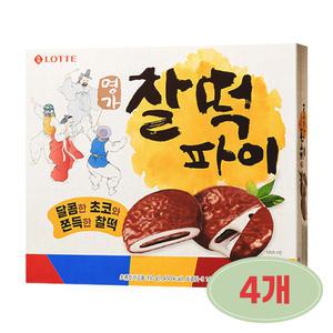 롯데 명가찰떡파이 350g X 4개