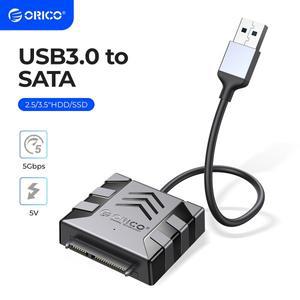 ORICO SATA 변환기 USB 케이블 2.5/3.5 ''HDD/SSD 외장형 하드 드라이브 디스크 용 5Gbps 어댑터