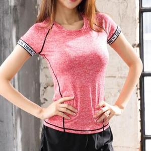 KJNS60 여자반팔티레쉬가드요가복 츄리닝 피트니스 트레이닝
