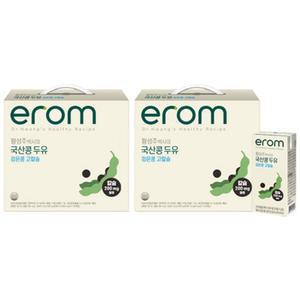 이롬 두유 황성주 박사의 국산콩 두유 검은콩 고칼슘 190ml × 40개