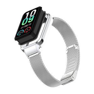 호환품 Huami Amazfit 용 금속 시계 밴드, 7, 스테인레스 스틸, 보호 케이스 스트랩 교체