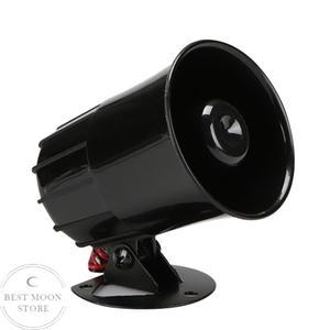 미니 사이렌 혼스피커 블랙 110DB 10W 벽부형 소방