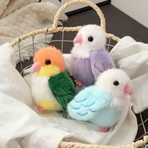 유니크한 새인형 감성 모란 앵무새 인형 팔찌 귀여운 인형 선물