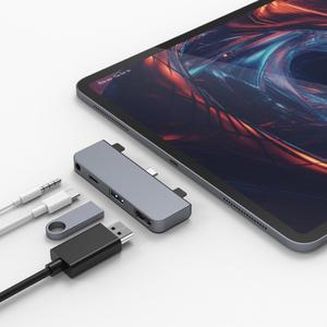드라이브 4in1 그레이) C타입 멀티허브 4K HDMI 60W PD충전 아이패드