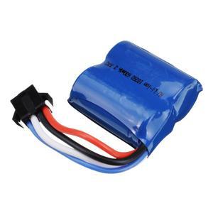 UDI001 HuanQi 960 원격 제어 고속 보트 배터리 용 SM-4P 플러그/7.4V 충전기가있는 600mAh 리튬 이온