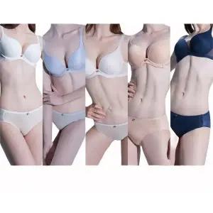 WONDERBRA [Wonderbra] 원더브라 뉴라이트 리프트 브라팬티 10종세트 WBW3N1415161718_T