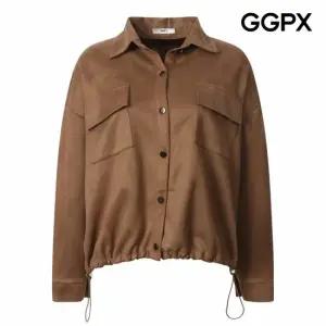 [GGPX] 가을 스웨이드 스트링 자켓 (GP8JK010F)
