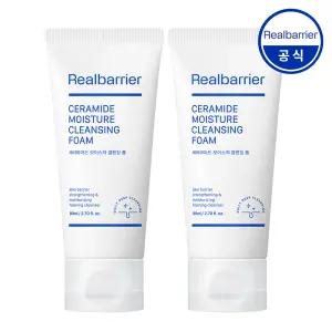 [공식] 리얼베리어 세라마이드 모이스처 클렌징 폼 80ml 1+1