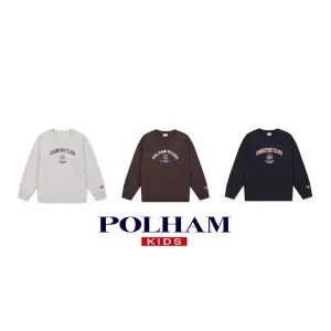 [폴햄키즈](의정부점)공용) 워딩 소프트테리 맨투맨 PKF3TR3012