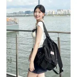 마스마룰즈 MASMARULEZ mini ver. Two pocket daily backpack Black