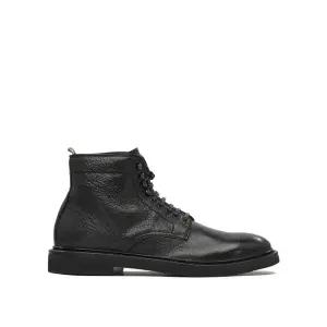 오피시네크리에이티브 남성 블랙 컴뱃 부츠 HOPKINS FLEXI203DEER NERO