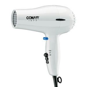 Conair 247W 화이트 컴팩트 헤어 드라이어 - 1875W