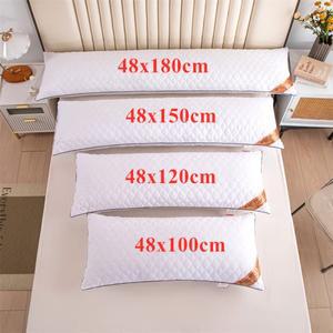 캠핑 베개흰색 베개 코어 홈 소프트 필링 쿠션 48x100/48x120/48x150/48x180 길이 퀼트 슬리핑 almohada