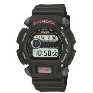 Casio 지샥 쿼츠 손목시계 레진 스트랩 블랙 25 (모델: DW9052-1V) 585865