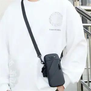 휴대용파우치 프리미엄 스마트폰 멀티포켓 방수 카라비너 파우치 등산 러닝 숄더백 크로스백