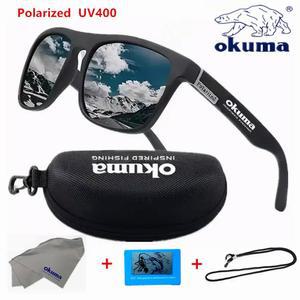 Okuma 남녀공용 편광 선글라스, UV400, 야외 사냥, 낚시, 자전거 운전, 박스 옵션