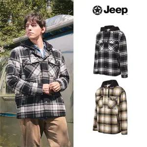 JEEP 25FW 남성 플란넬 보아퍼 퀼팅 점퍼  1종