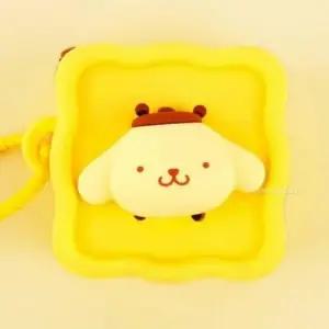 산리오 페이스 데일리 스퀘어 미니 클래식 실리콘 어린이파우치 캐릭터파우치 캐릭터지갑