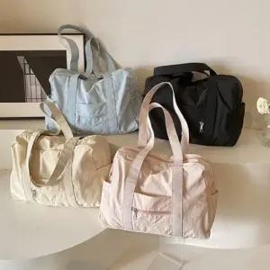 여성 여행 가방 보스턴 스타일 숄더백 휴가용 보부상 보부사 휴가