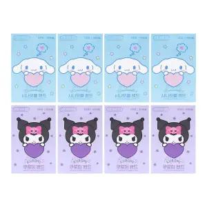 [알티피아]산리오 패턴밴드 표준형 12매입 x 8개 (랜덤발송)