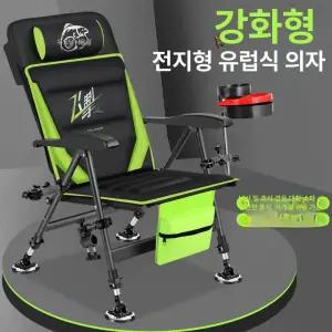 접이식 낚시의자 도날드낚시의자 캠핑 등받이 그레이블랙