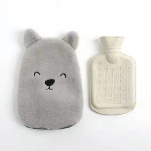 고품질 HWA 강아지 보온물주머니 찜질 핫팩 350ml 온열찜질 물주머니 (WCDE4B5)