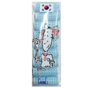 [하프클럽/]앞머리 볼륨 줄 때 딱 좋아요 헤어롤 구르프 소 블루