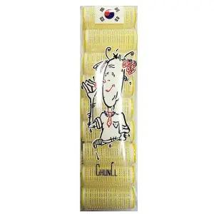 [하프클럽/]앞머리 볼륨 줄때 딱 좋아요 헤어롤 구르프 중 옐로우