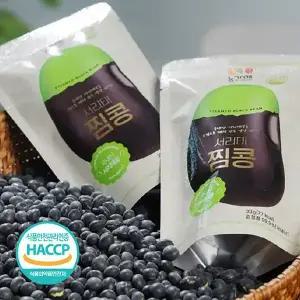 [찜콩] 찐 콩 그대로 국내산 서리태 찜콩 30g*10팩