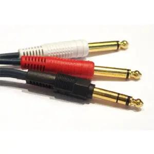 (YO5) Audio Cable 5M / 55Stereo - 55+55 (Y케이블) / 55 스테레오 모노 케이블