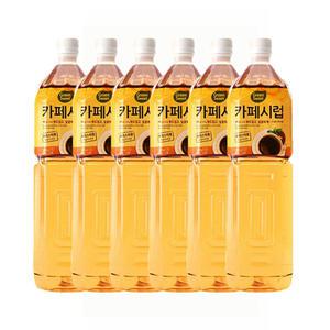 대상 카페시럽 1.5L 1박스 6개