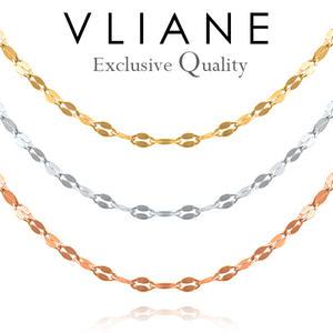 [VLIANE 브리앙] 18K 슬라이스 링크체인 3mm 목걸이