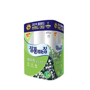잘풀리는집 화이트앤 소프트 28m 30롤