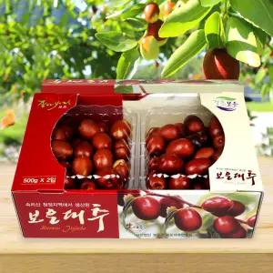 보은 햇 생대추 1kg 28mm, 30mm